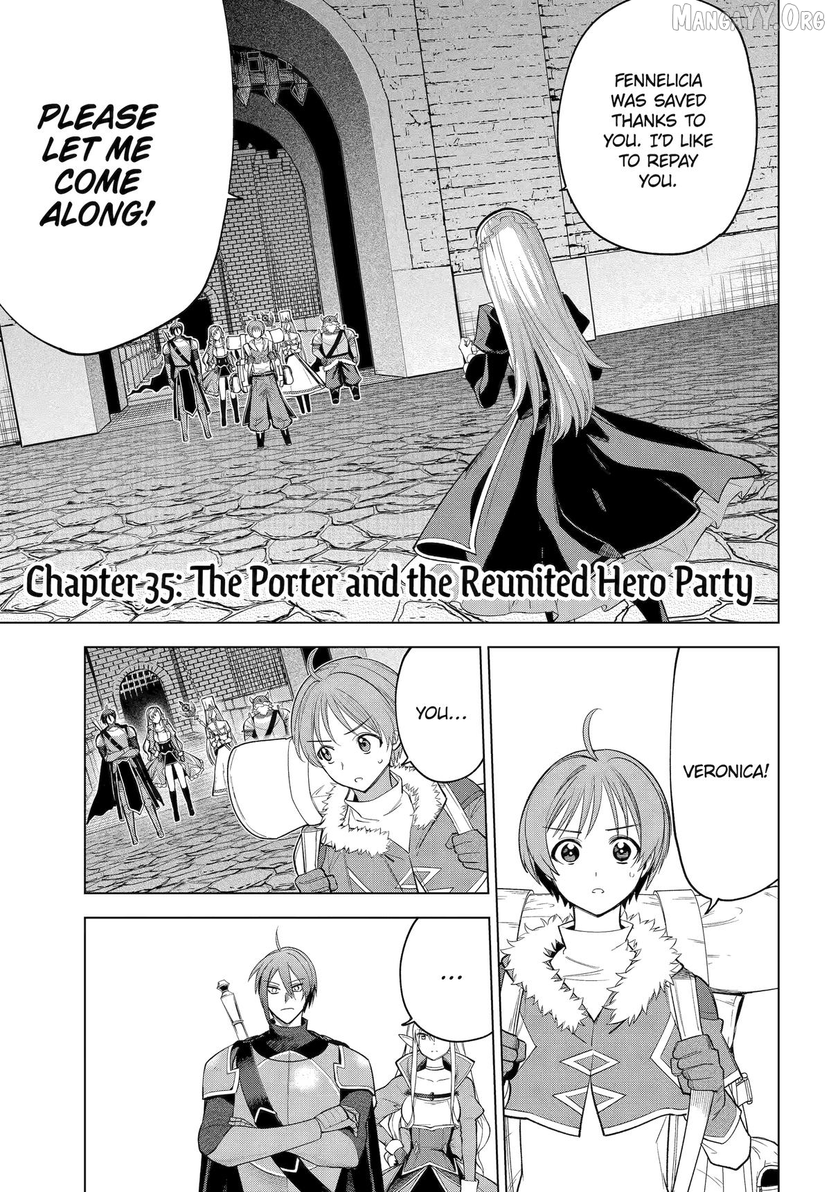 Porter of Heroes Chapter 35 - page 1