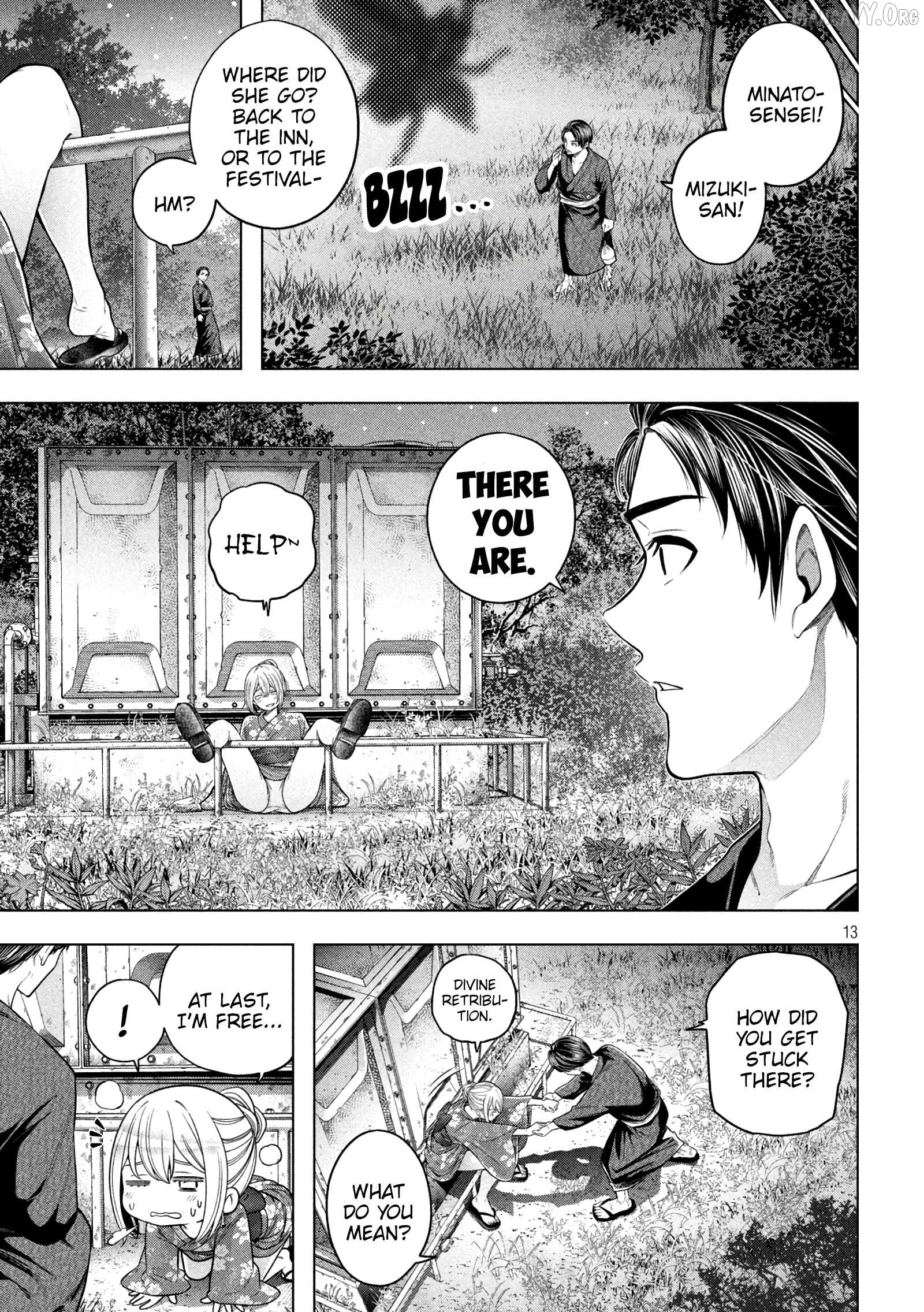 Why are you here Sensei!? Chapter 118 - page 14