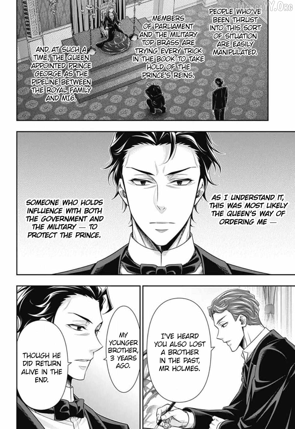 Yukoku no Moriarty Chapter 90 - page 19