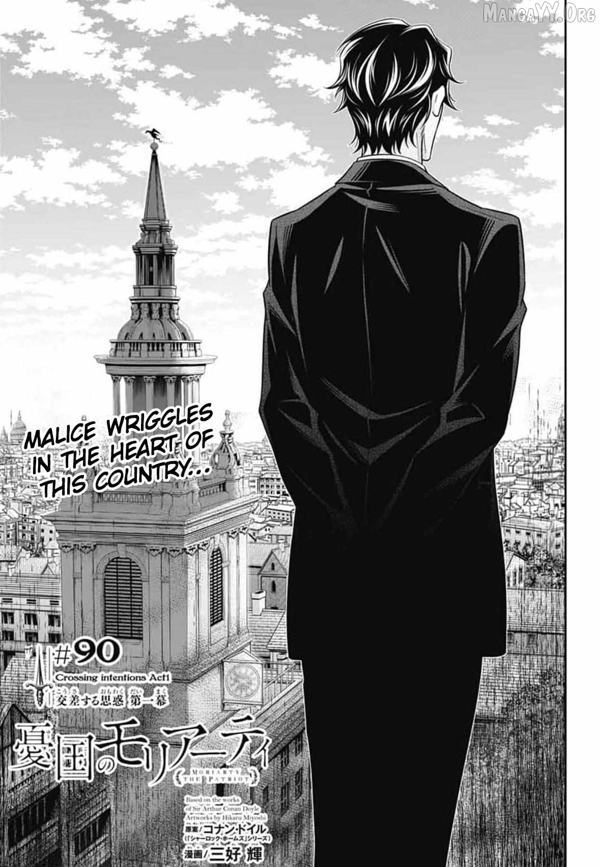 Yukoku no Moriarty Chapter 90 - page 2