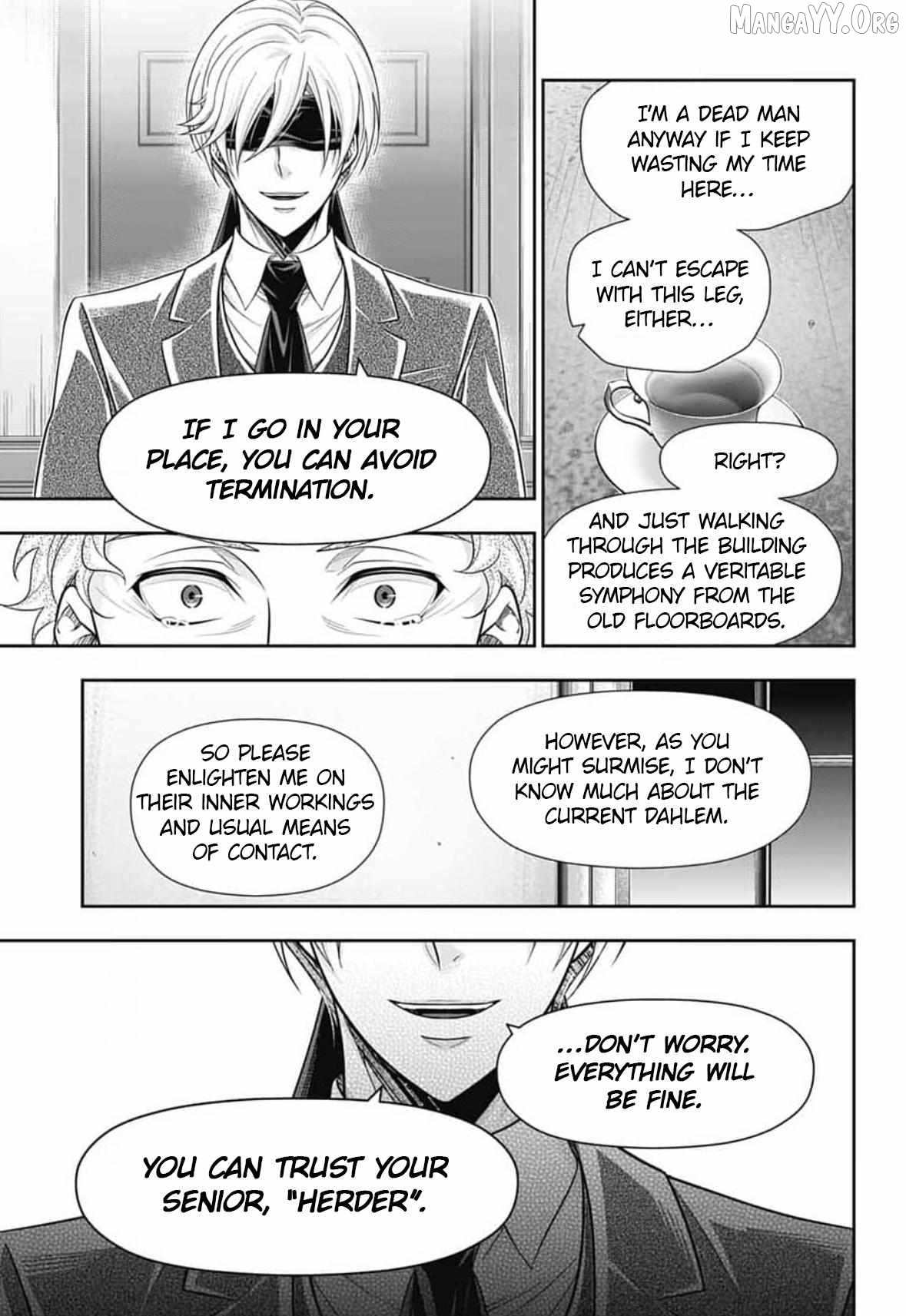 Yukoku no Moriarty Chapter 91 - page 12