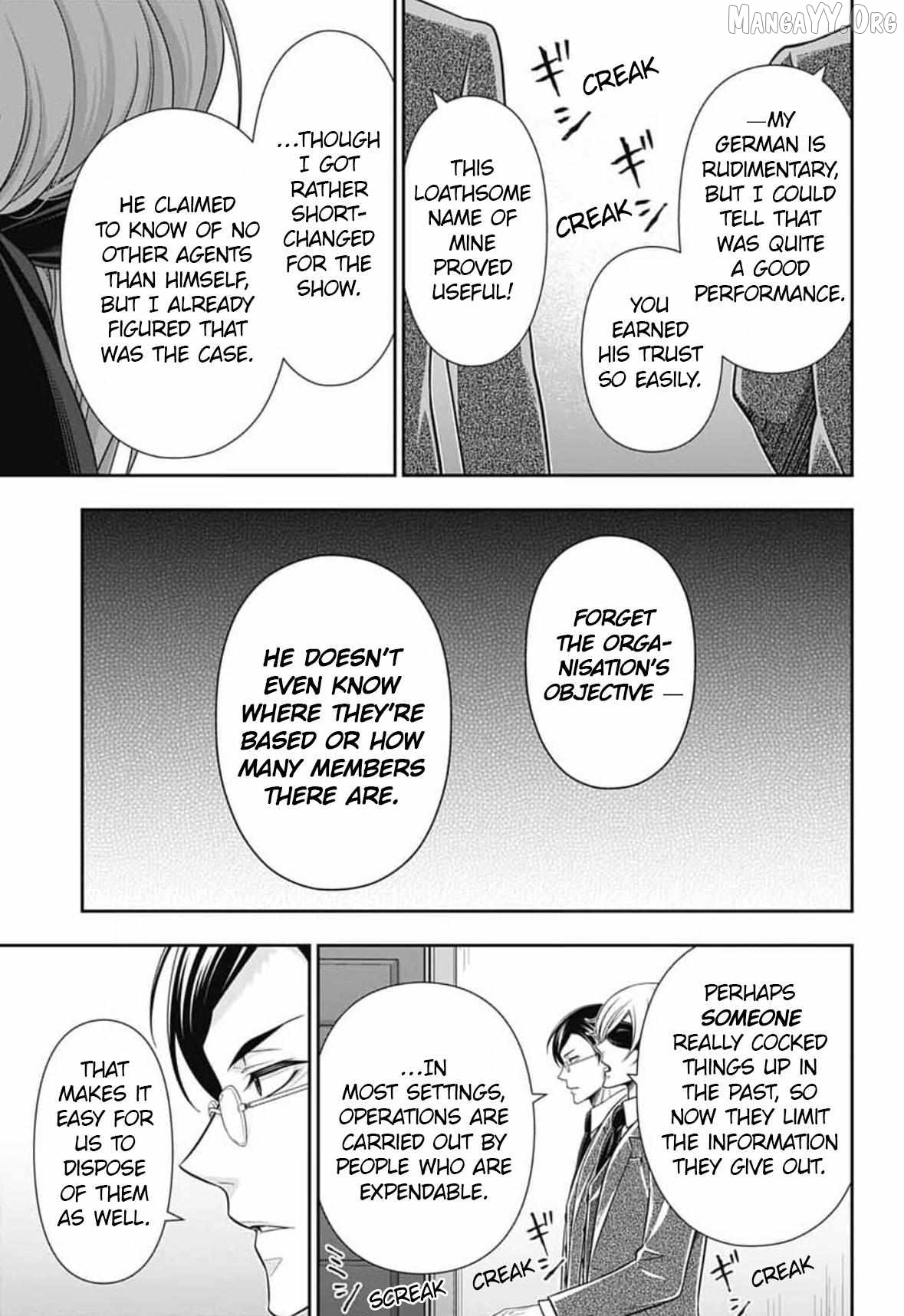 Yukoku no Moriarty Chapter 91 - page 14