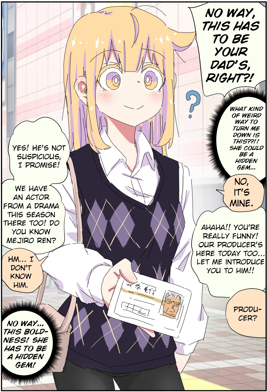 My father has become a beautiful girl and it's a lot of pain Chapter 39 - page 2