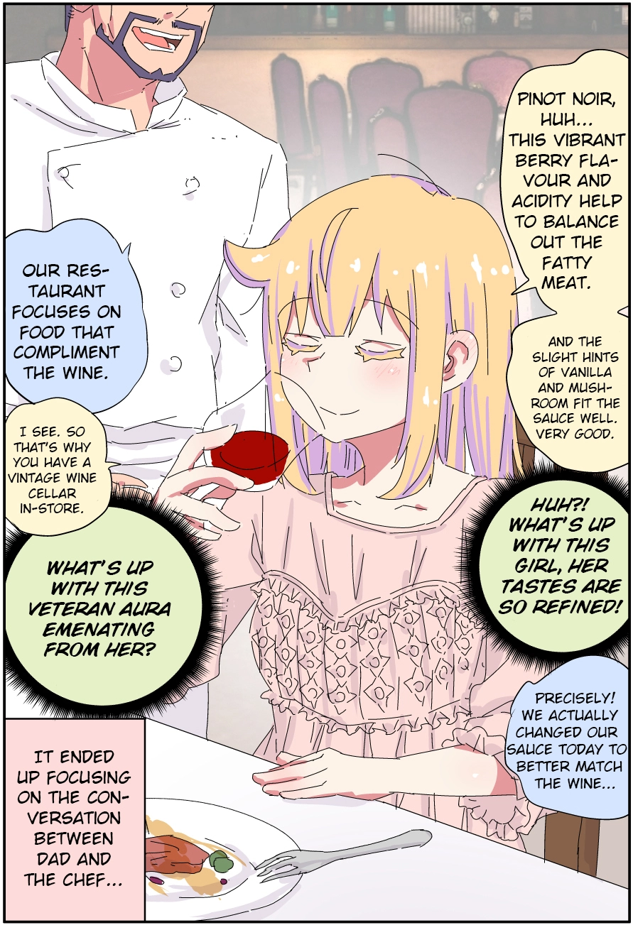 My father has become a beautiful girl and it's a lot of pain Chapter 40 - page 2