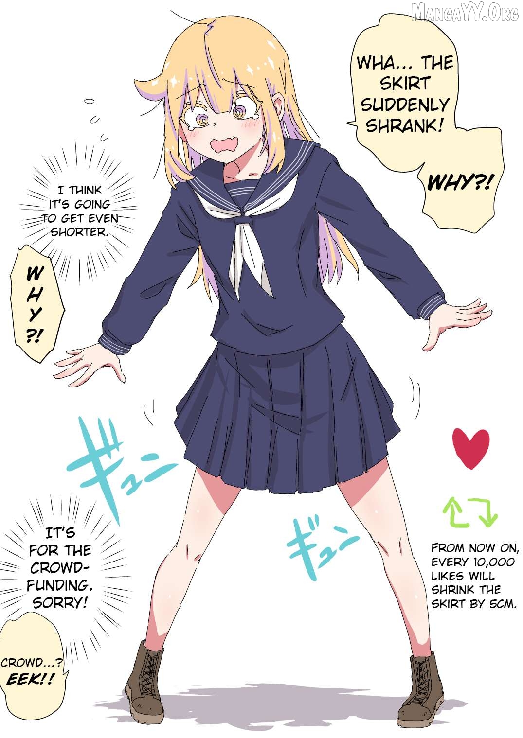 My father has become a beautiful girl and it's a lot of pain Chapter 40.5 - page 2