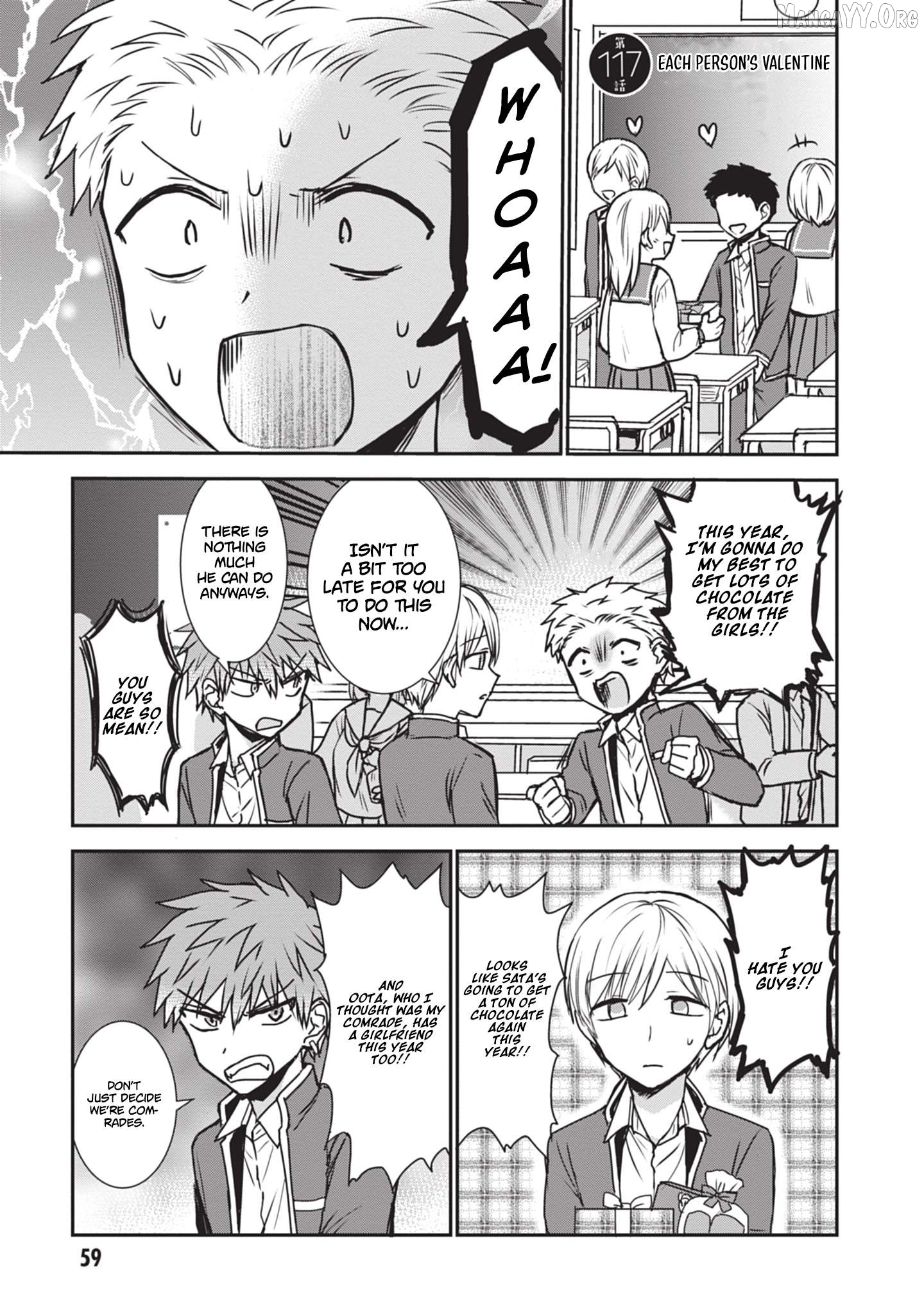 Expressionless Kashiwada-San And Emotional Oota-Kun Chapter 117 - page 2