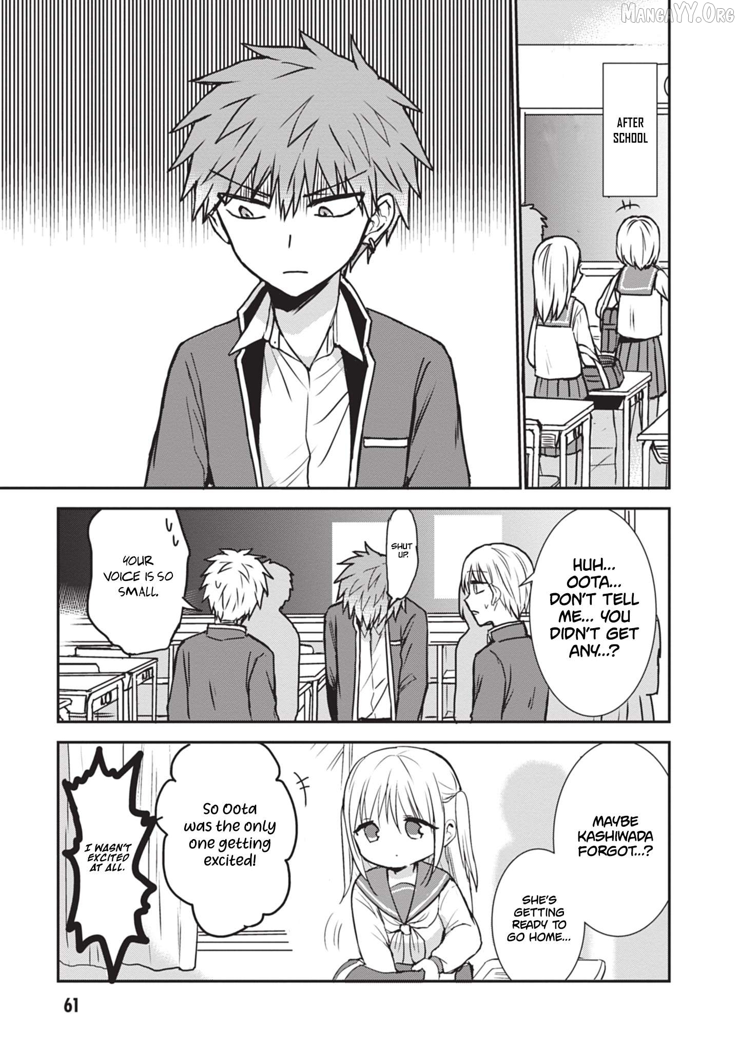 Expressionless Kashiwada-San And Emotional Oota-Kun Chapter 117 - page 4