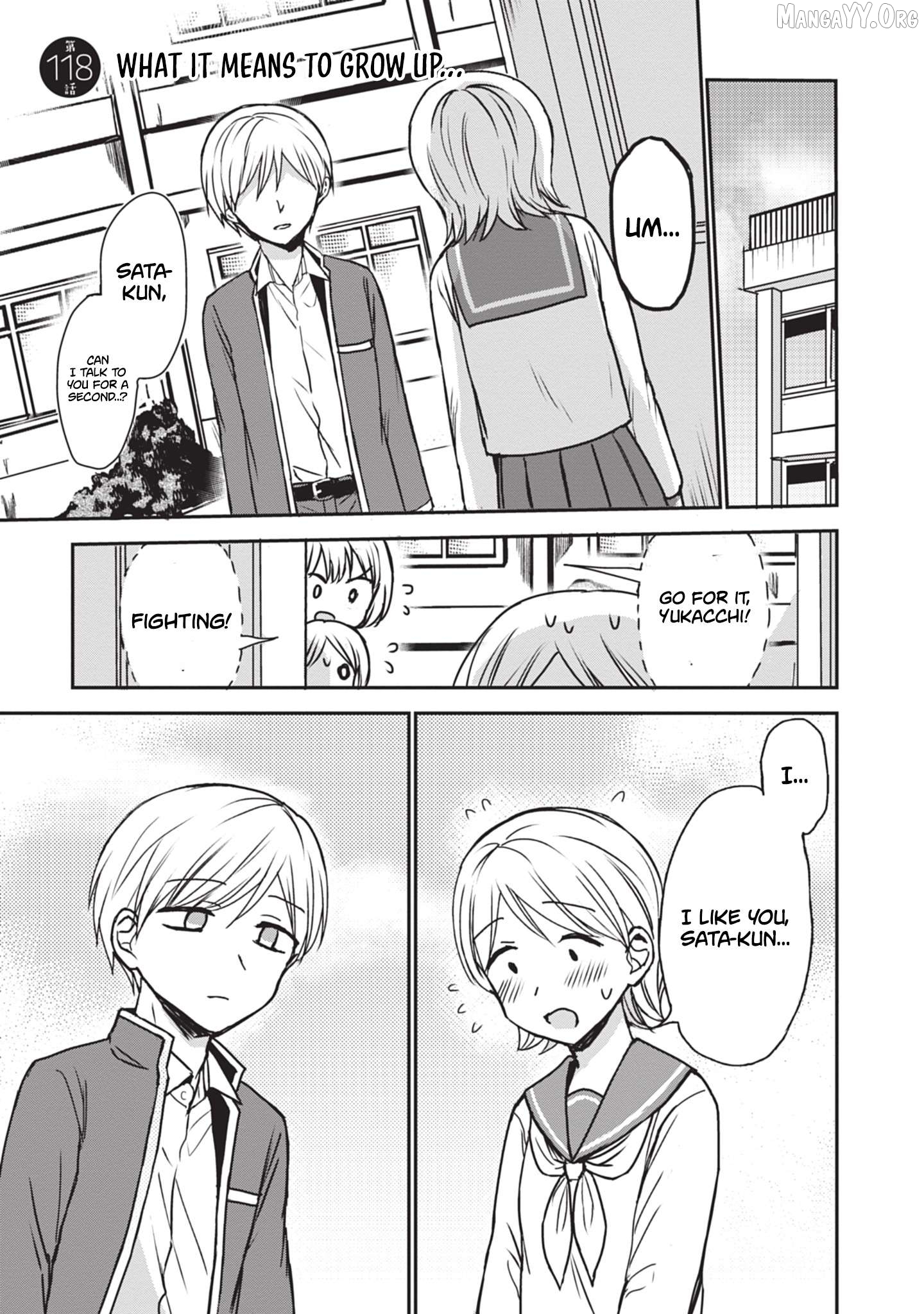 Expressionless Kashiwada-San And Emotional Oota-Kun Chapter 118 - page 2