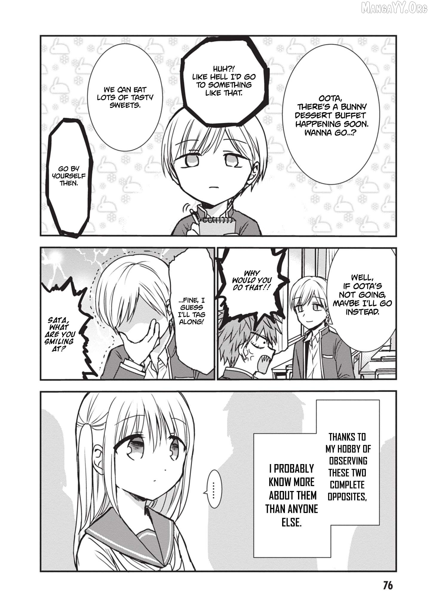 Expressionless Kashiwada-San And Emotional Oota-Kun Chapter 118 - page 5