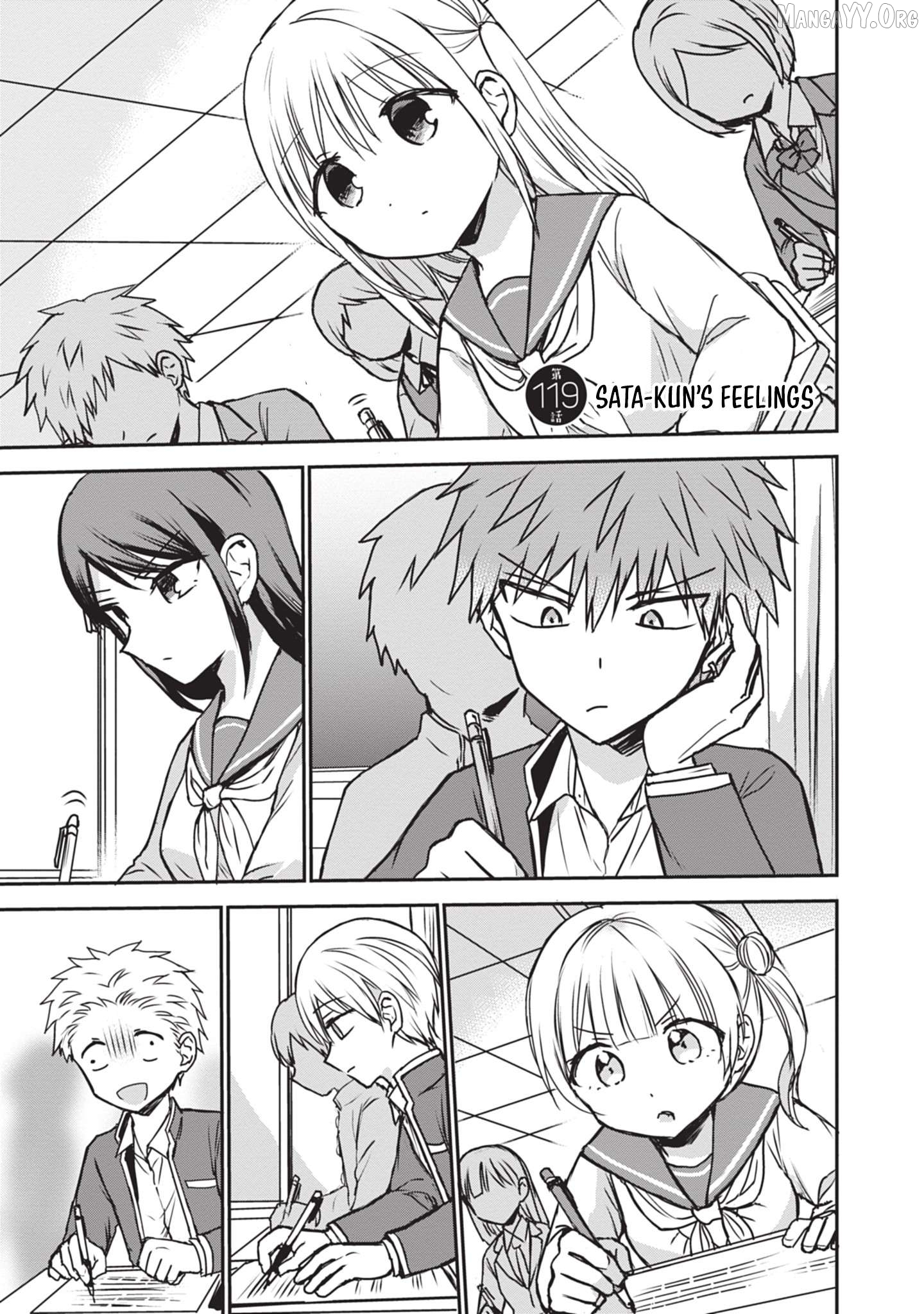 Expressionless Kashiwada-San And Emotional Oota-Kun Chapter 119 - page 2