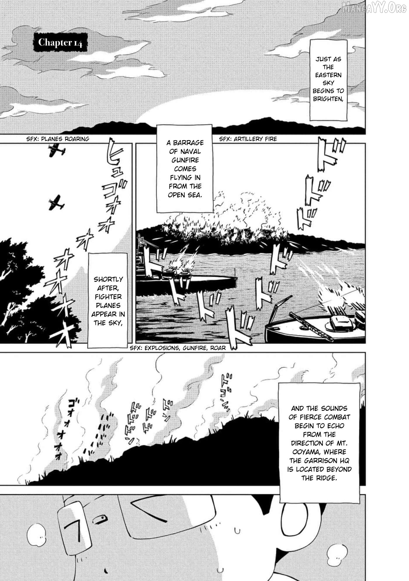 Peleliu Guernica Of Paradise Chapter 14 - page 1