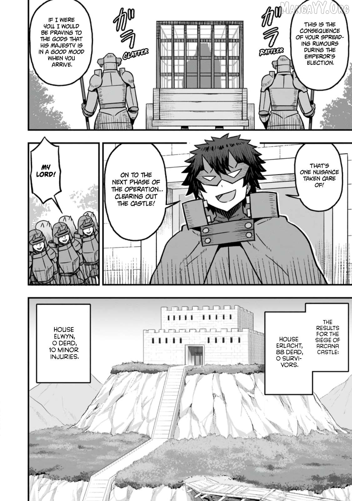 Isekai Saikyou no Yome desu ga, Yoru no Tatakai wa Ore no Hou ga Tsuyoi You desu ~Chiryaku o Ikashite Nariagaru Harem Senki~ Chapter 30 - page 2