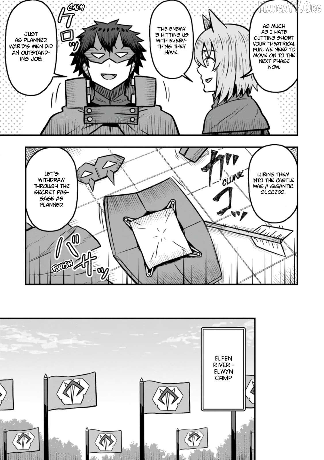 Isekai Saikyou no Yome desu ga, Yoru no Tatakai wa Ore no Hou ga Tsuyoi You desu ~Chiryaku o Ikashite Nariagaru Harem Senki~ Chapter 30 - page 23