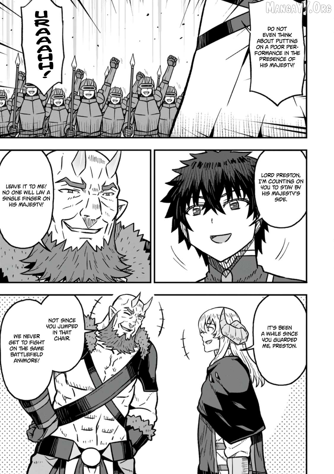 Isekai Saikyou no Yome desu ga, Yoru no Tatakai wa Ore no Hou ga Tsuyoi You desu ~Chiryaku o Ikashite Nariagaru Harem Senki~ Chapter 30 - page 29