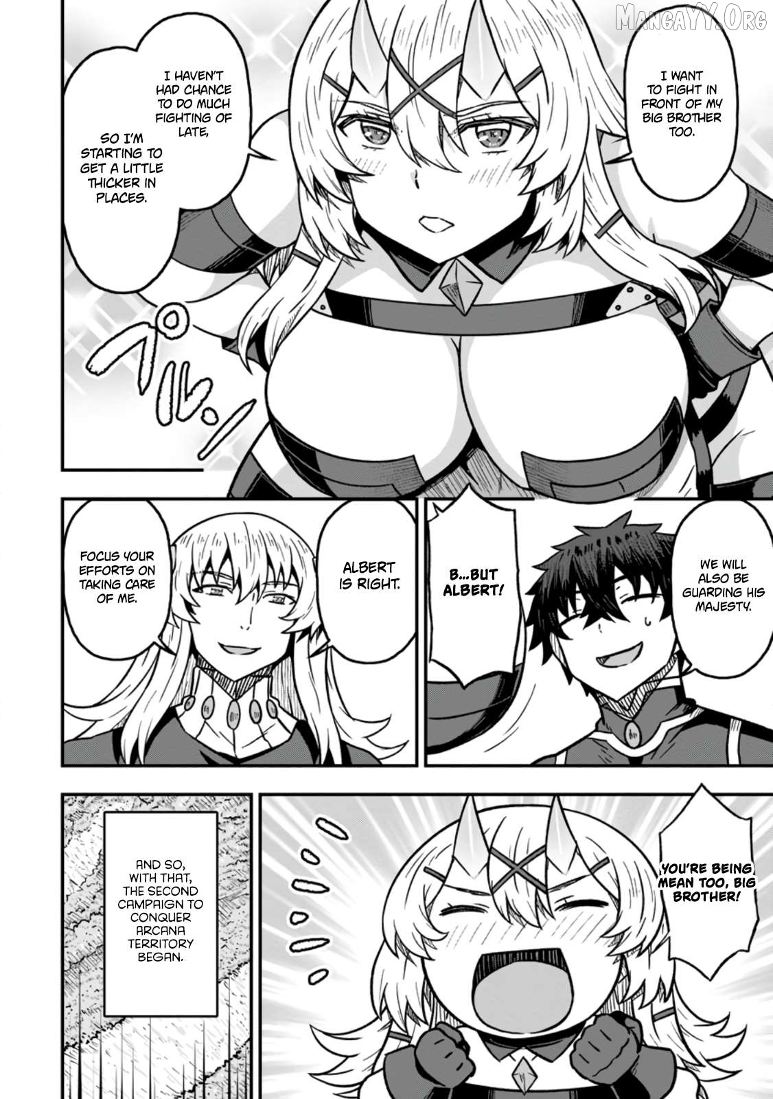 Isekai Saikyou no Yome desu ga, Yoru no Tatakai wa Ore no Hou ga Tsuyoi You desu ~Chiryaku o Ikashite Nariagaru Harem Senki~ Chapter 30 - page 30
