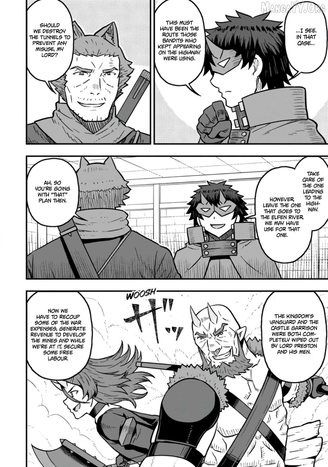 Isekai Saikyou no Yome desu ga, Yoru no Tatakai wa Ore no Hou ga Tsuyoi You desu ~Chiryaku o Ikashite Nariagaru Harem Senki~ Chapter 30 - page 4