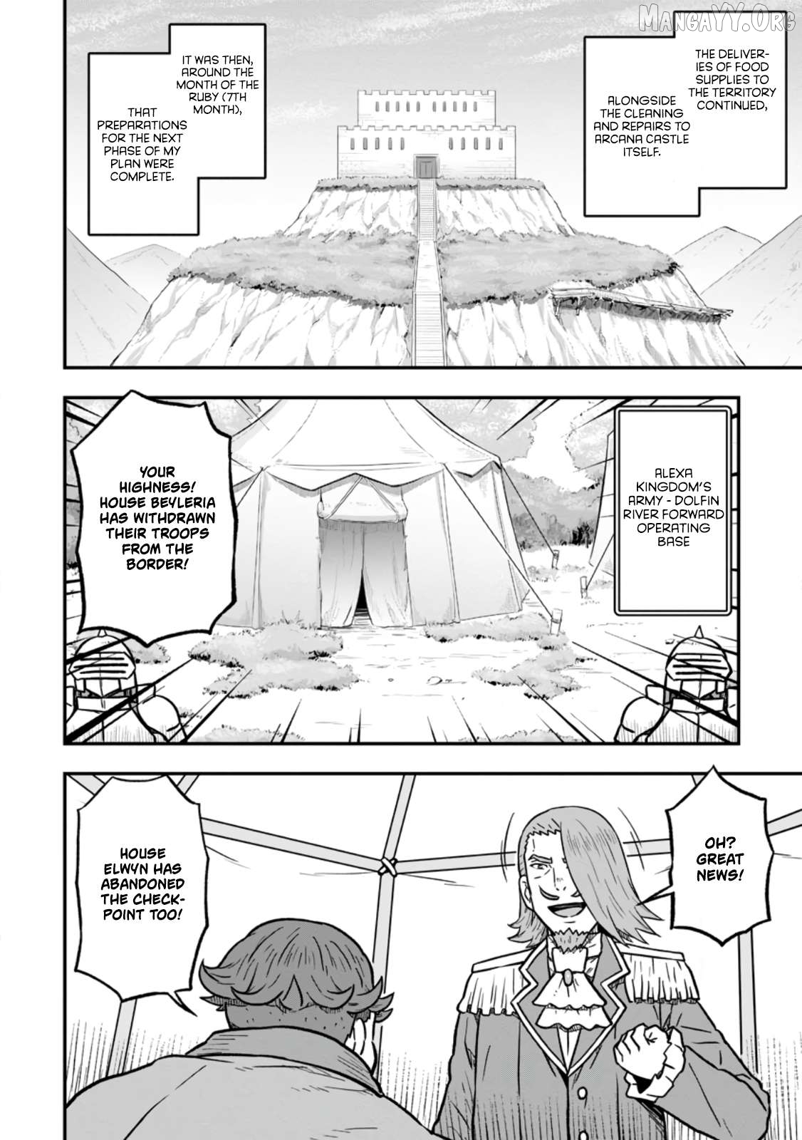Isekai Saikyou no Yome desu ga, Yoru no Tatakai wa Ore no Hou ga Tsuyoi You desu ~Chiryaku o Ikashite Nariagaru Harem Senki~ Chapter 30 - page 8