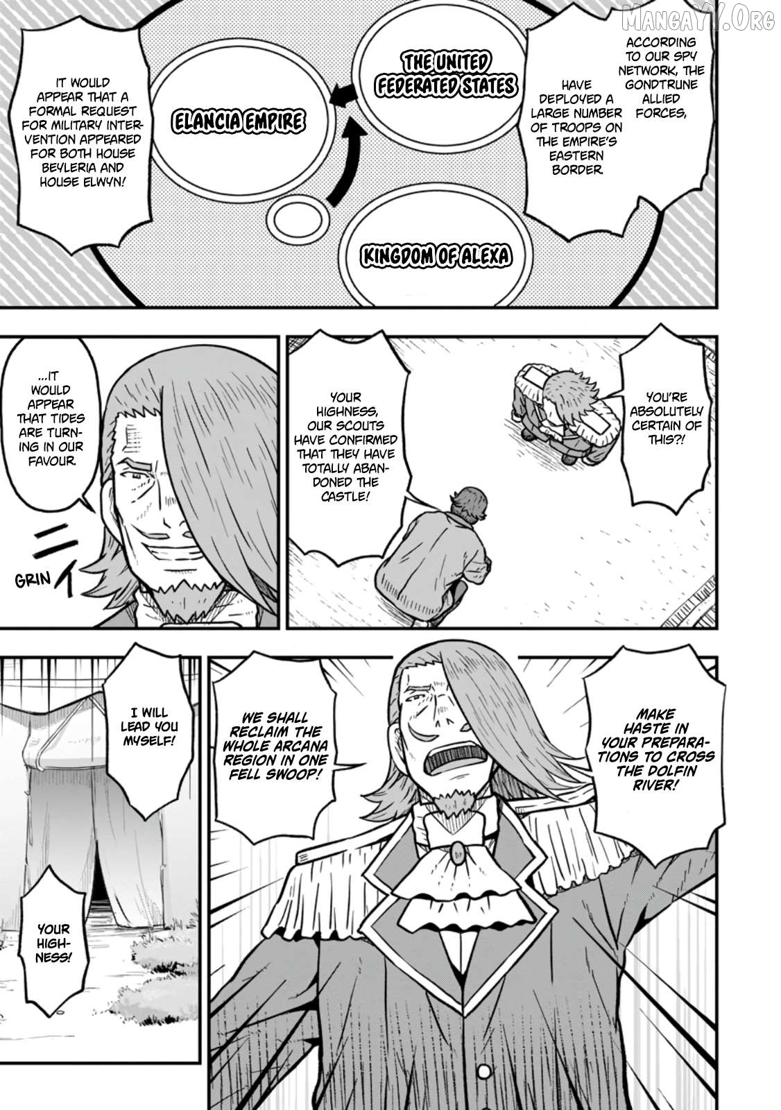 Isekai Saikyou no Yome desu ga, Yoru no Tatakai wa Ore no Hou ga Tsuyoi You desu ~Chiryaku o Ikashite Nariagaru Harem Senki~ Chapter 30 - page 9