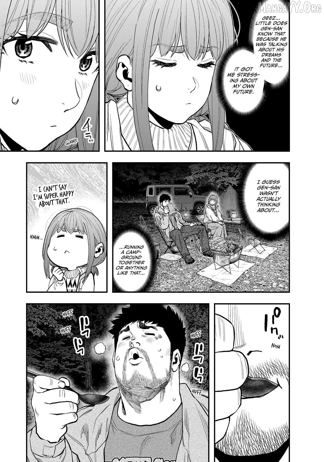 Futari Solo Camp Chapter 87 - page 13
