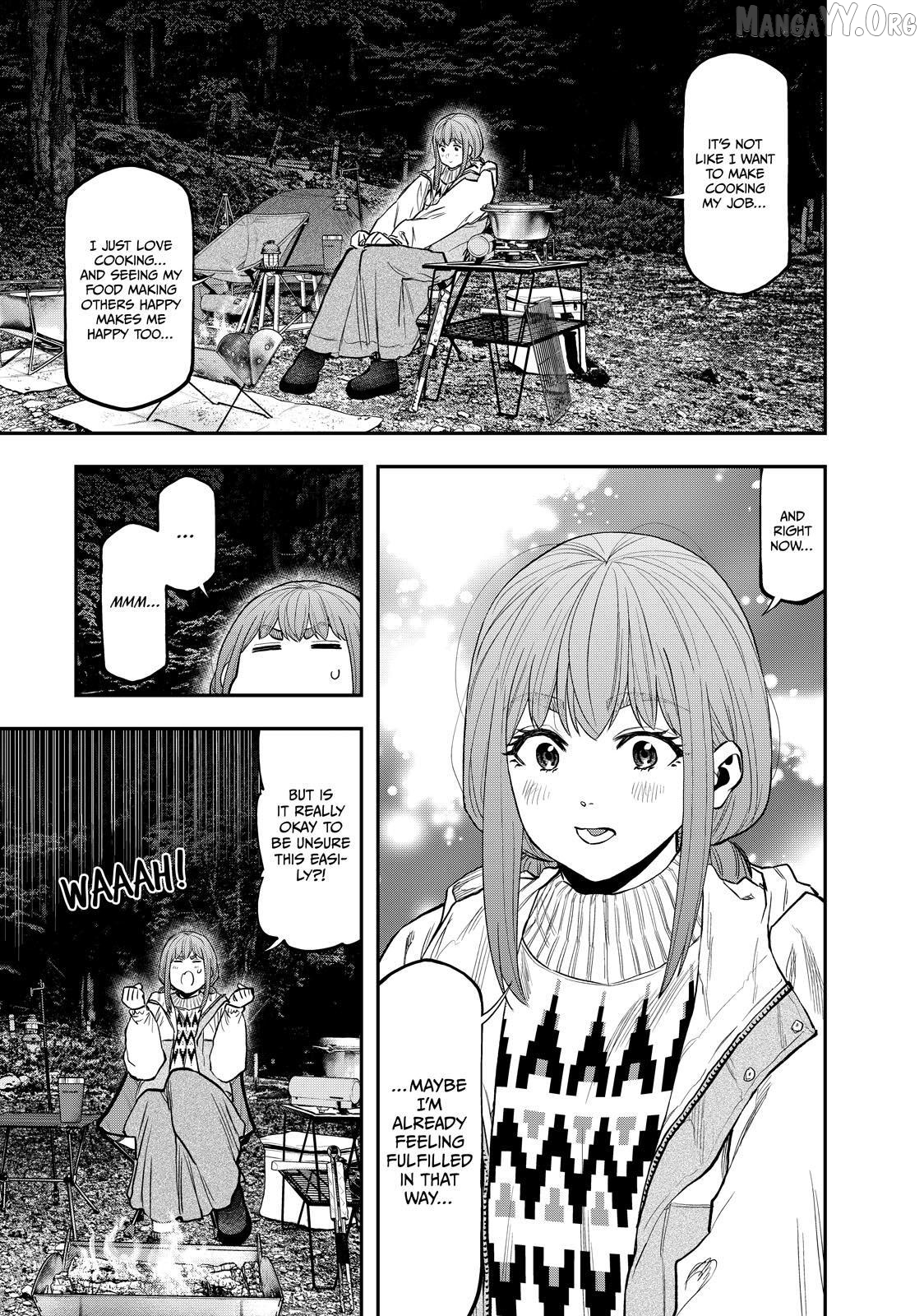 Futari Solo Camp Chapter 87 - page 21