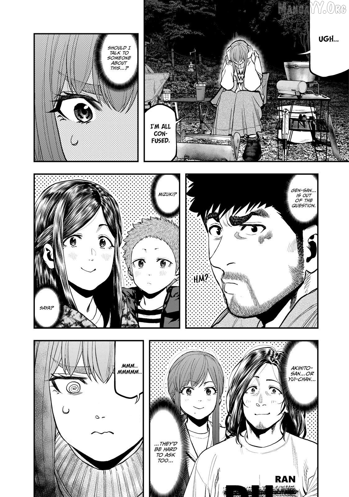 Futari Solo Camp Chapter 87 - page 22