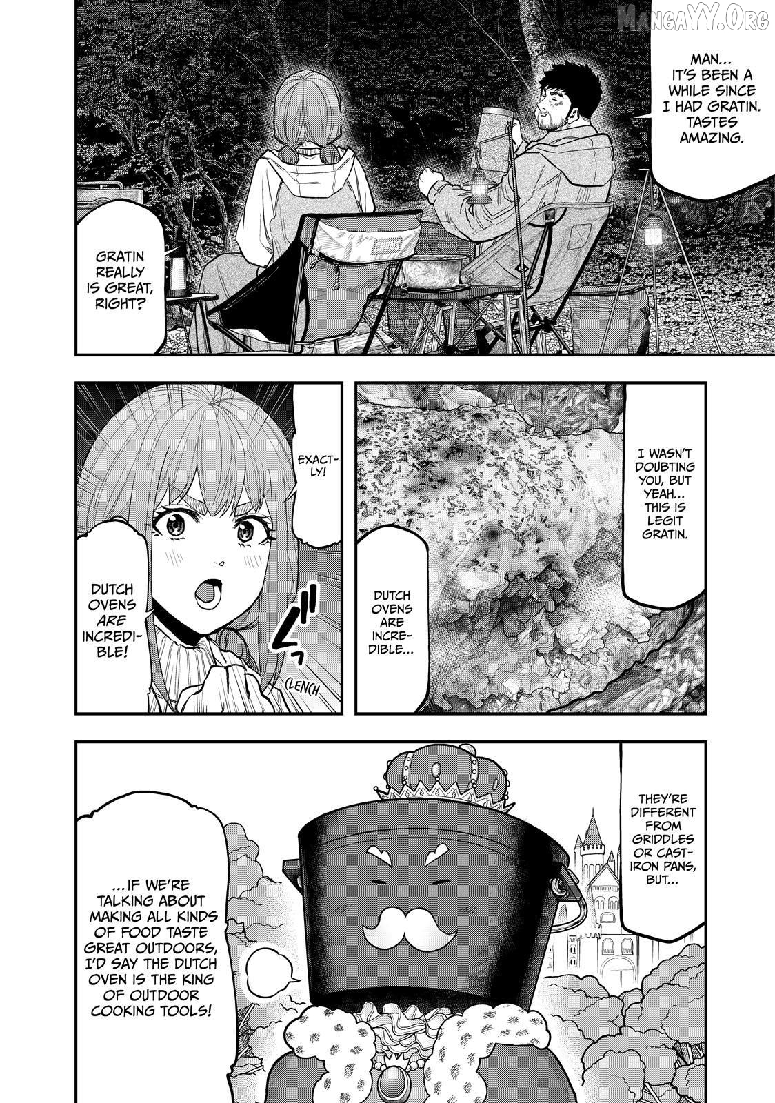 Futari Solo Camp Chapter 87 - page 8