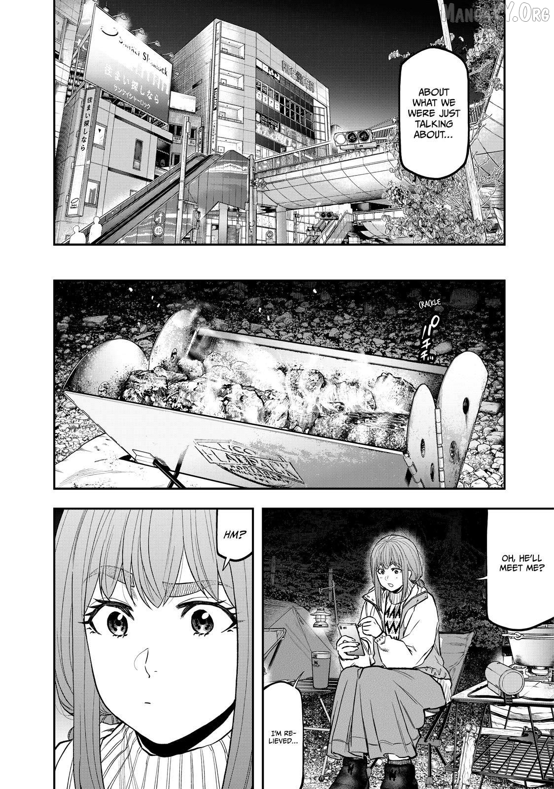 Futari Solo Camp Chapter 88 - page 6