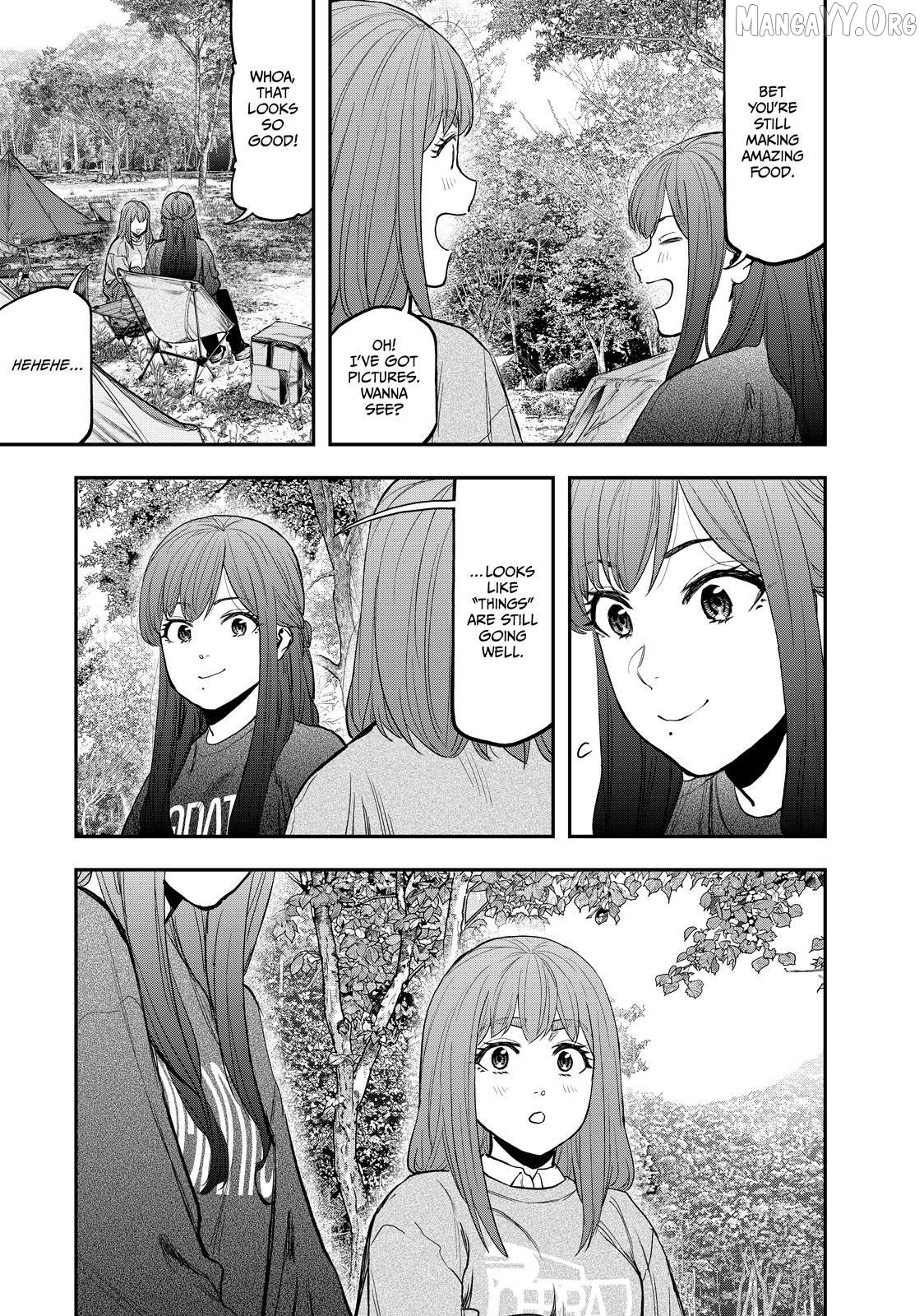 Futari Solo Camp Chapter 90 - page 18