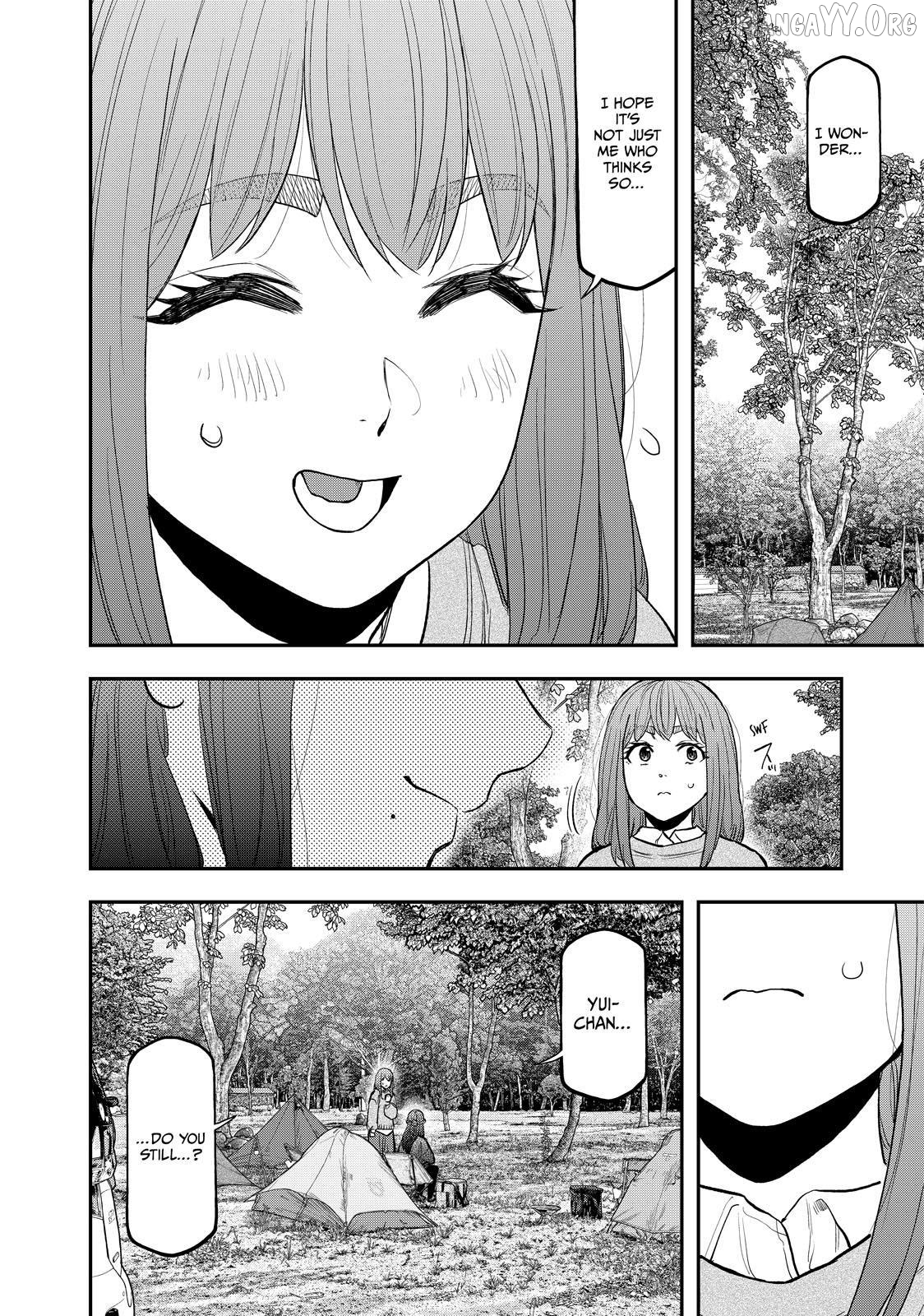 Futari Solo Camp Chapter 90 - page 19