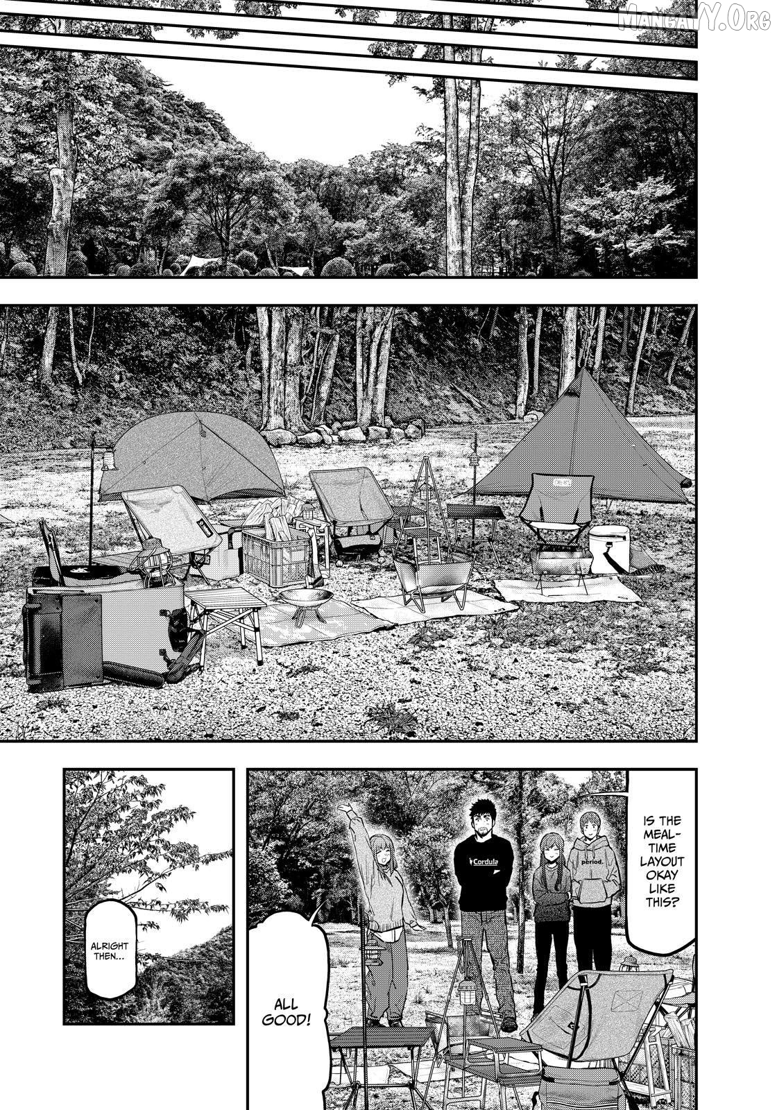 Futari Solo Camp Chapter 91 - page 17
