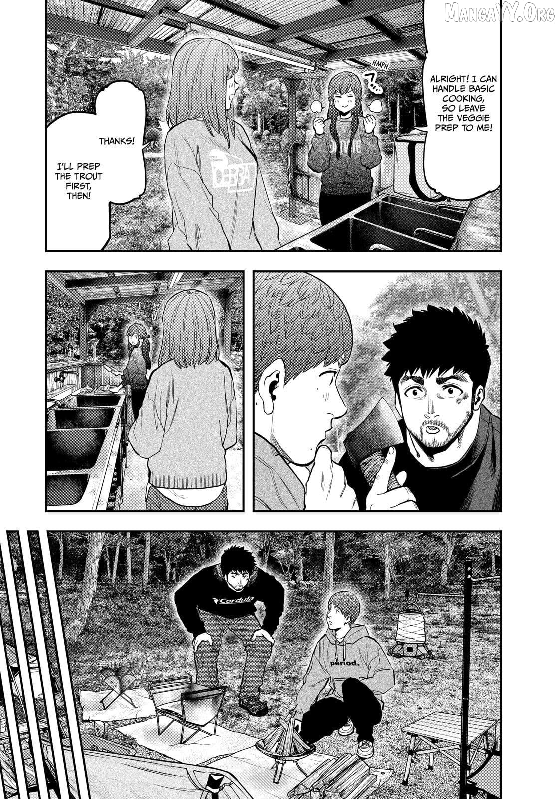 Futari Solo Camp Chapter 91 - page 21