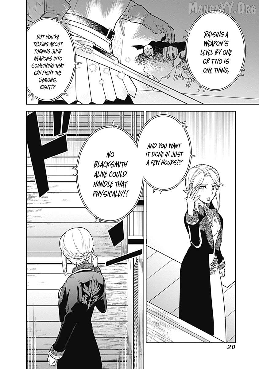 The Legendary Weapon Became My Bride When I Overwhelmed The Production Job Chapter 28 - page 3