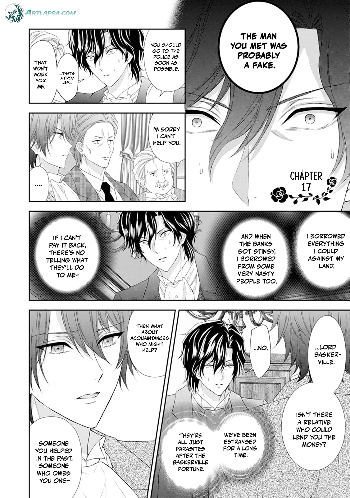 Baskerville's Family Political Marriage Chapter 17 - page 3