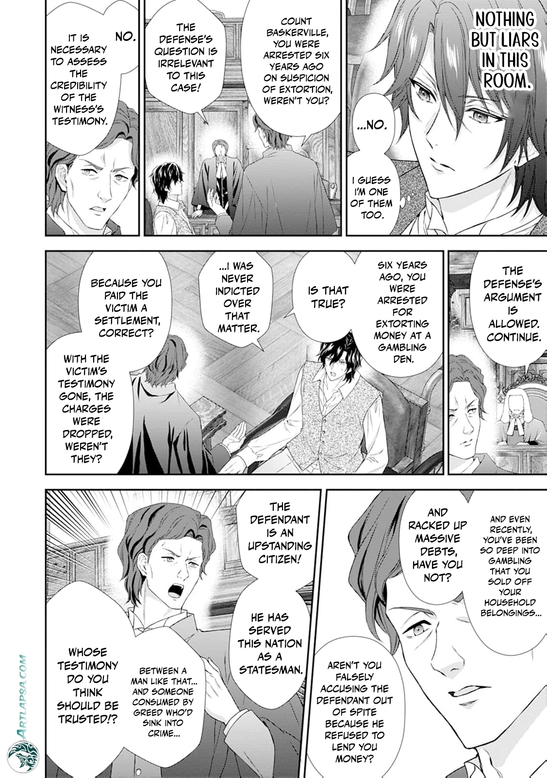 Baskerville's Family Political Marriage Chapter 18 - page 28