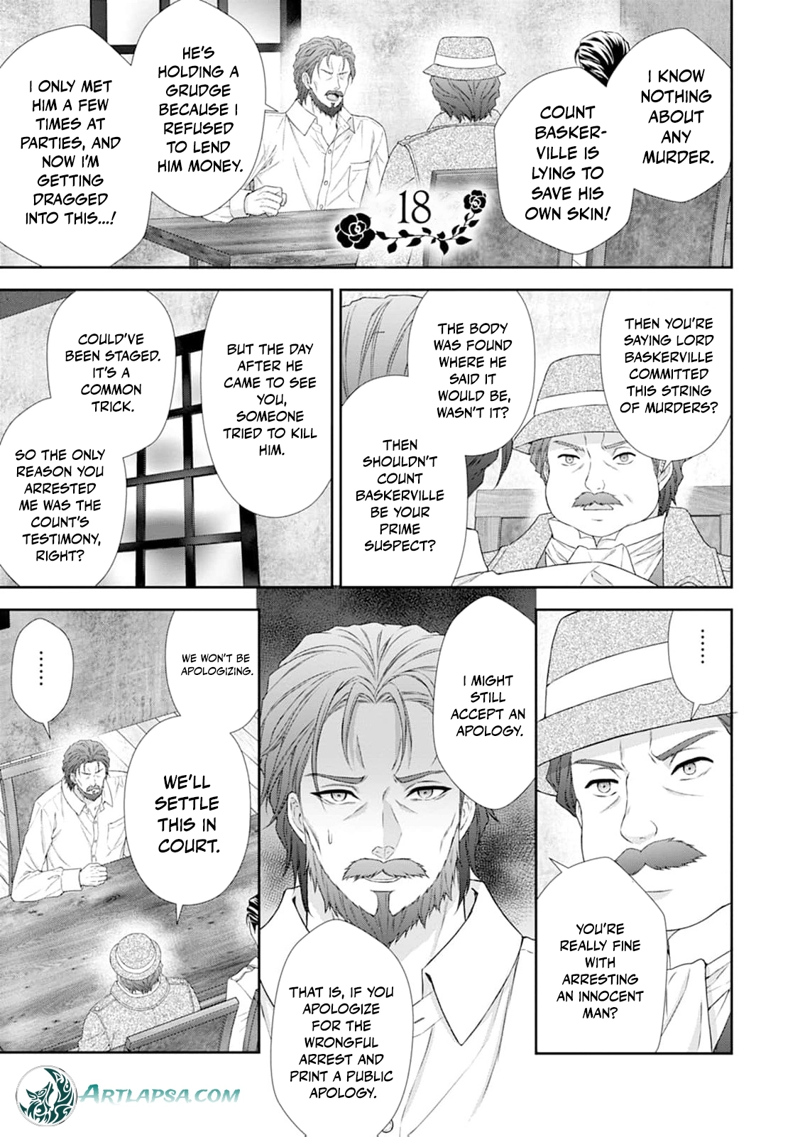 Baskerville's Family Political Marriage Chapter 18 - page 3