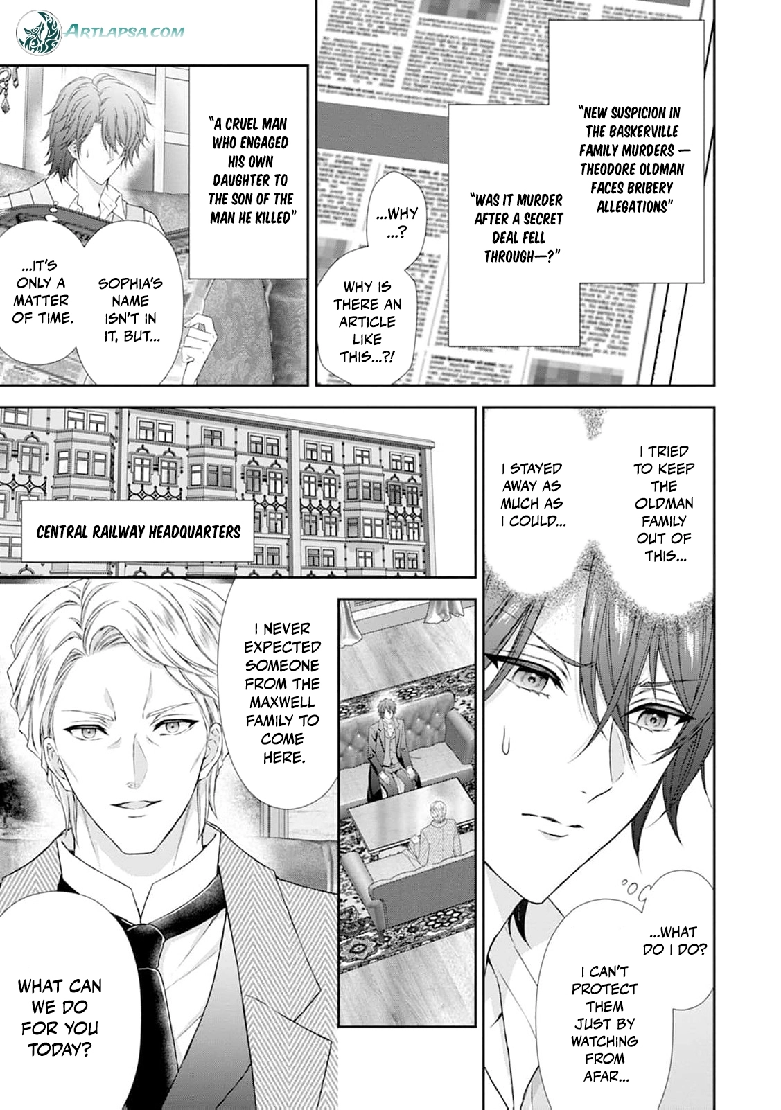 Baskerville's Family Political Marriage Chapter 18 - page 5