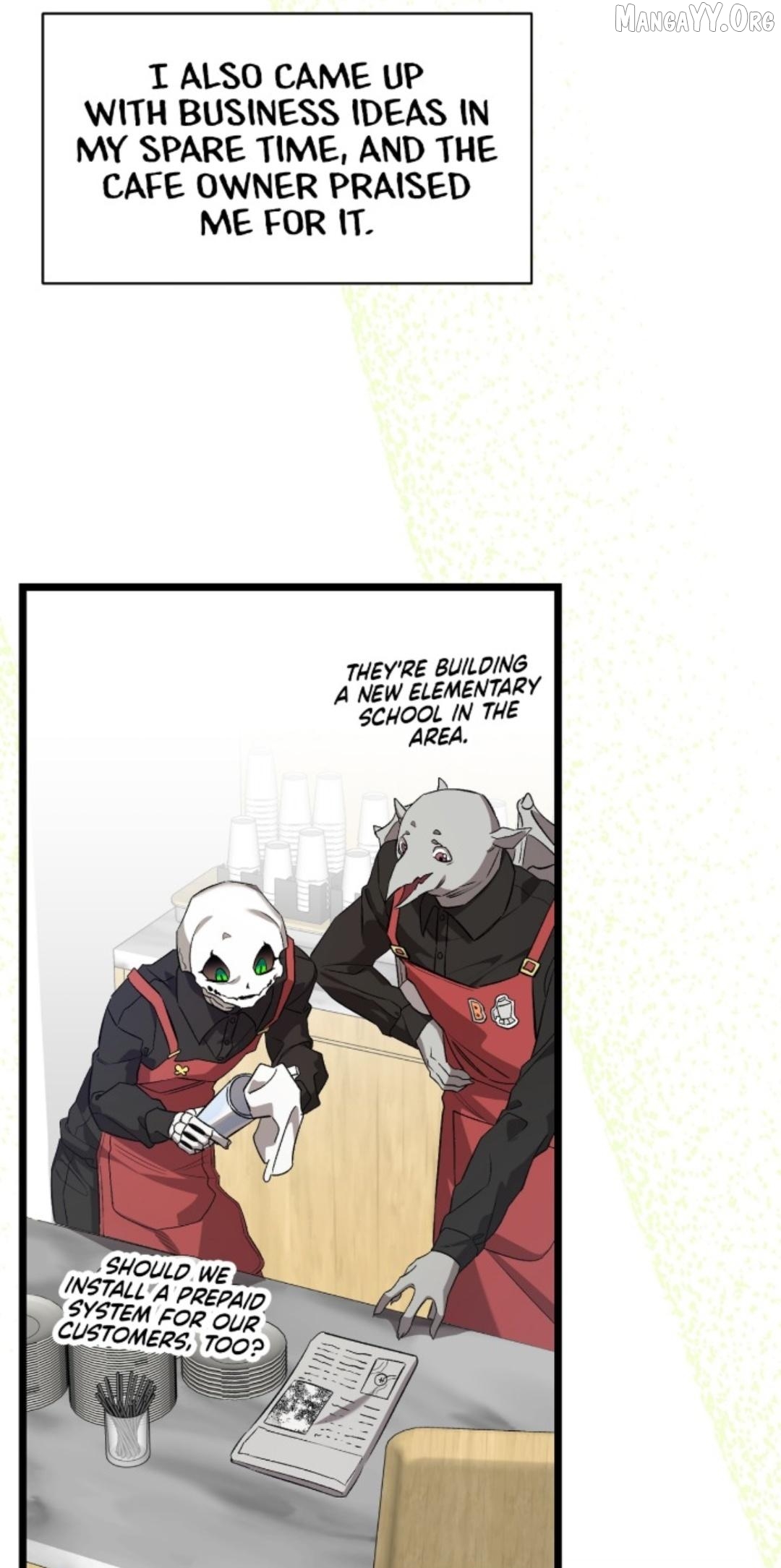 The Skeleton Becomes a Cat Dad Chapter 240 - page 25
