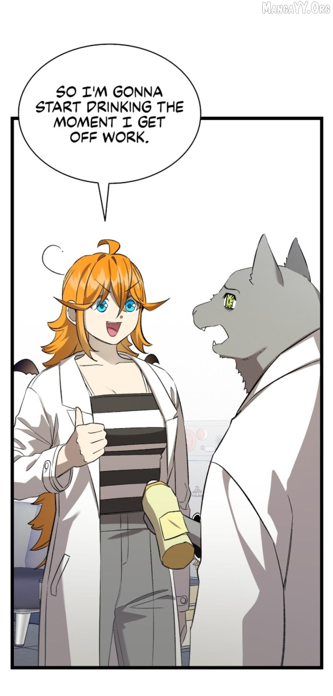 The Skeleton Becomes a Cat Dad Chapter 240 - page 54