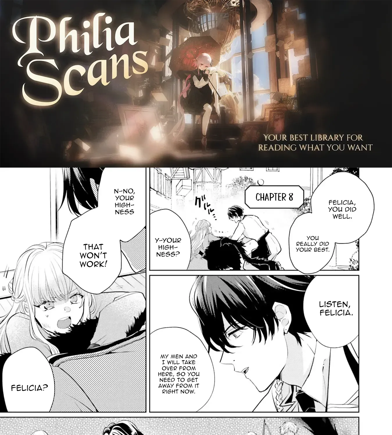 Isekai Kara Seijo ga Kuru You Nanode, Jamamono wa Kieyou to Omoimasu Chapter 8 - page 1