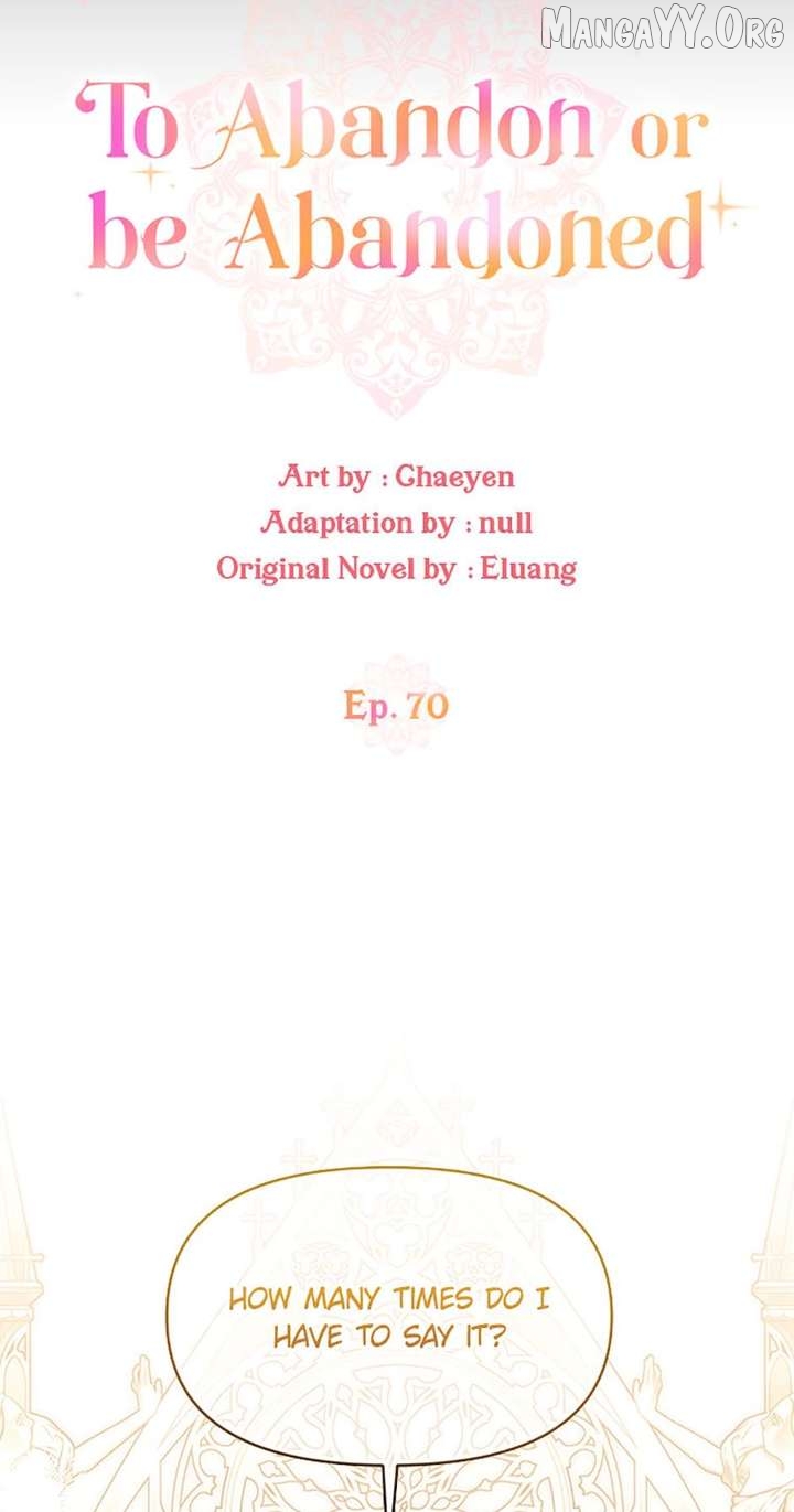 I'd Rather Abandon Them Than Be Abandoned Chapter 70 - page 12