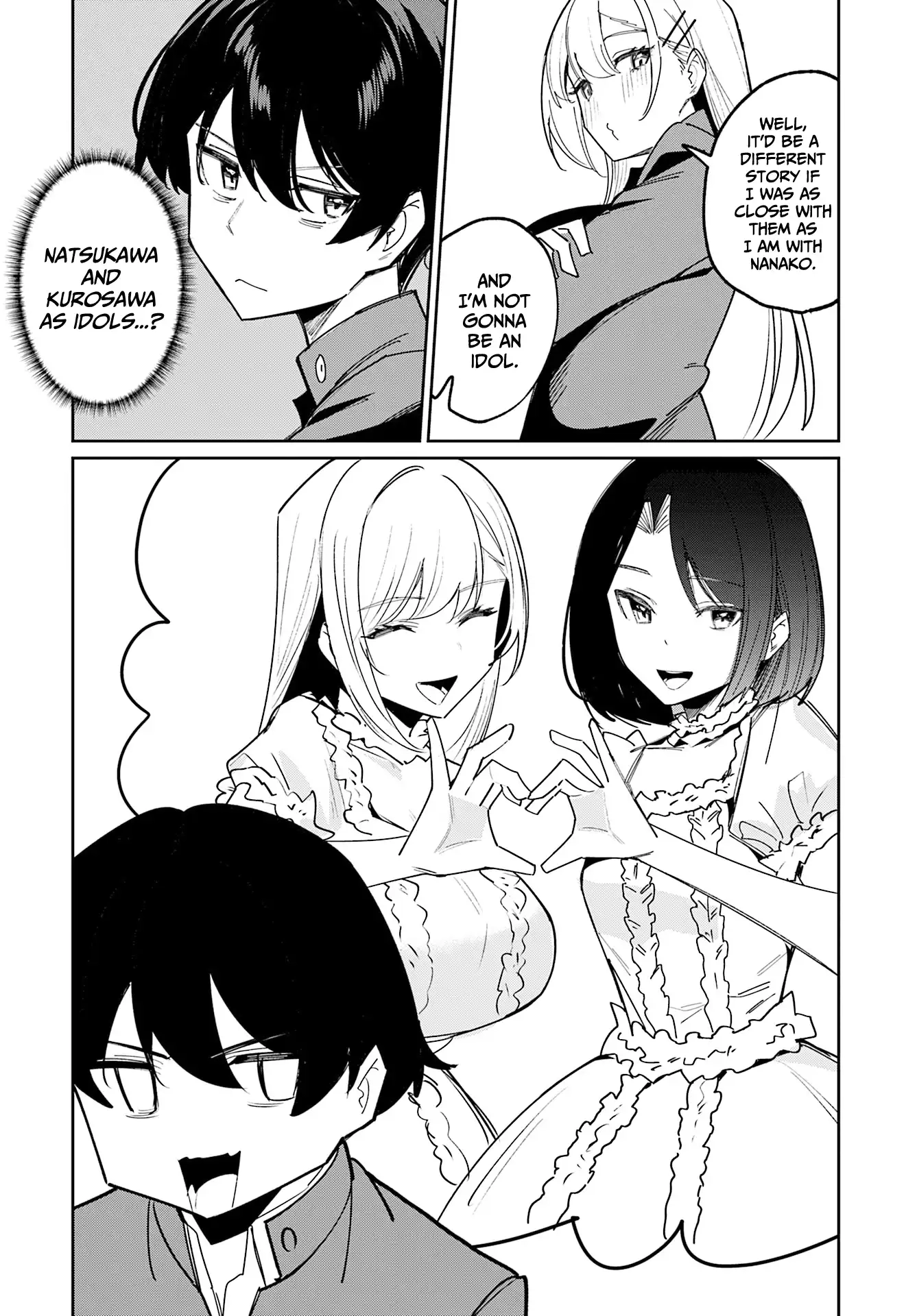 Chika Idol wo Kage de Sasaeru Ore Chapter 16 - page 11