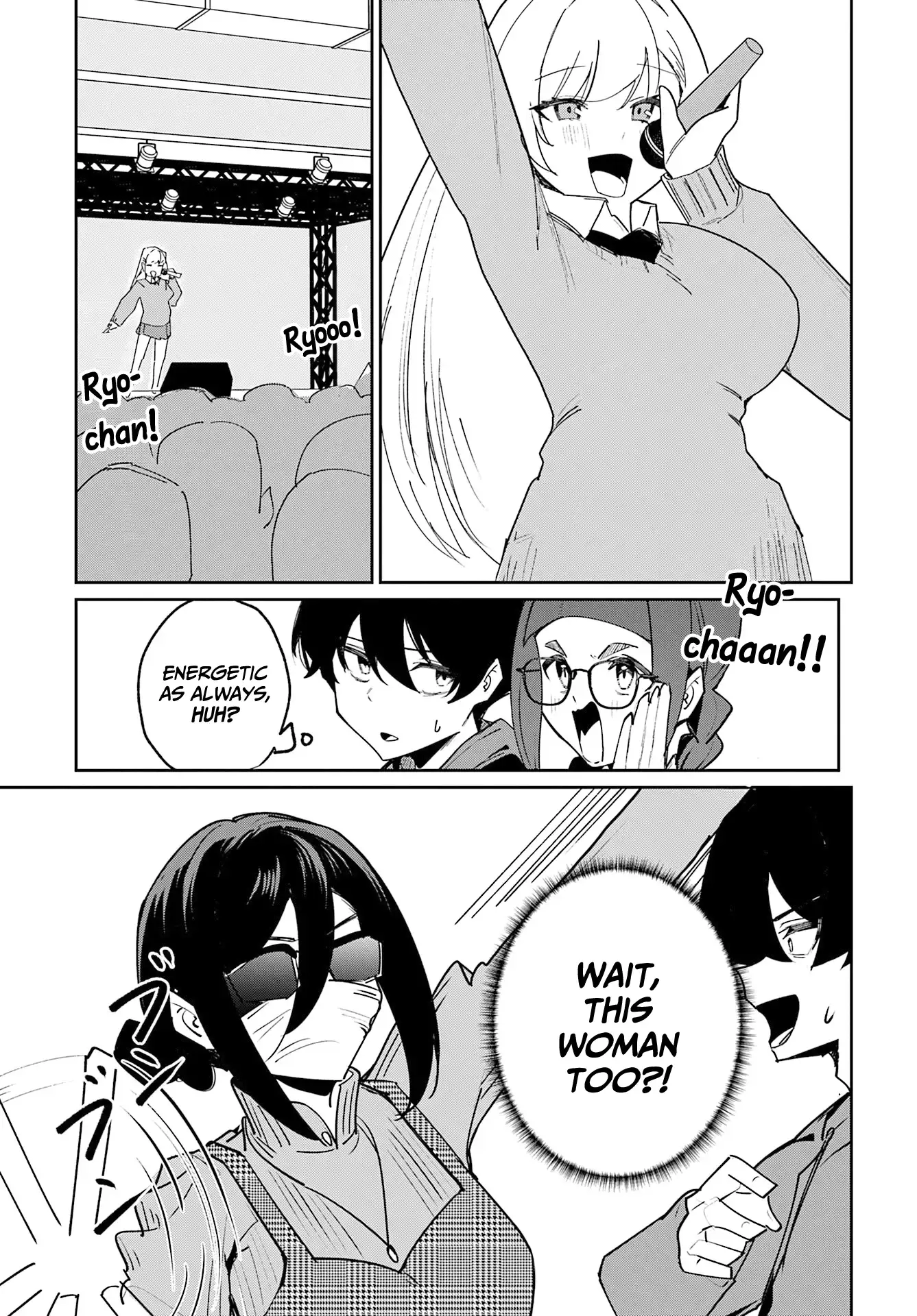 Chika Idol wo Kage de Sasaeru Ore Chapter 16 - page 15