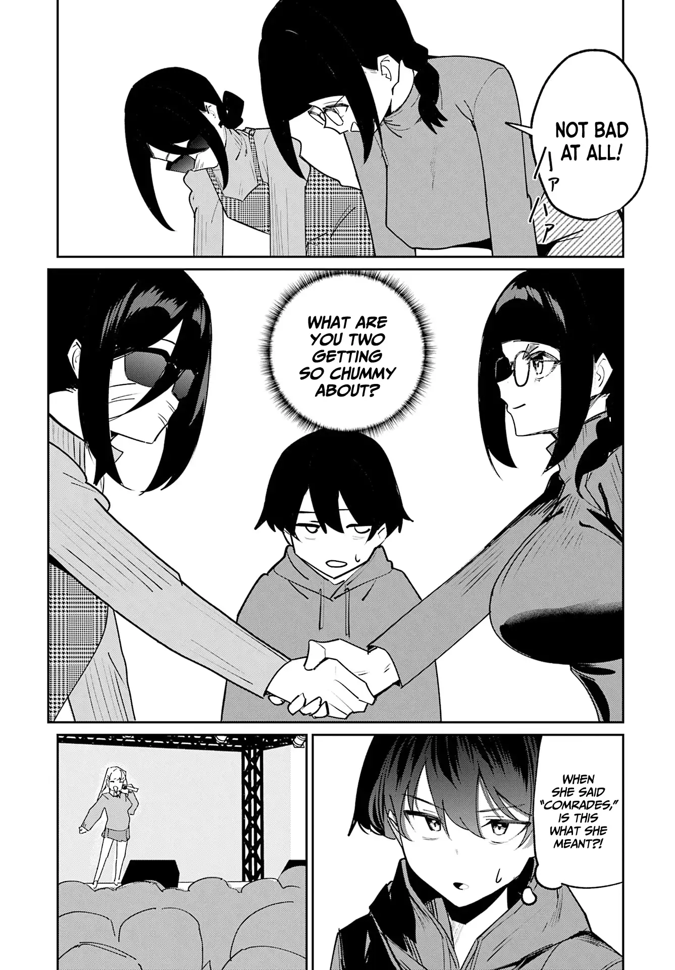 Chika Idol wo Kage de Sasaeru Ore Chapter 16 - page 18