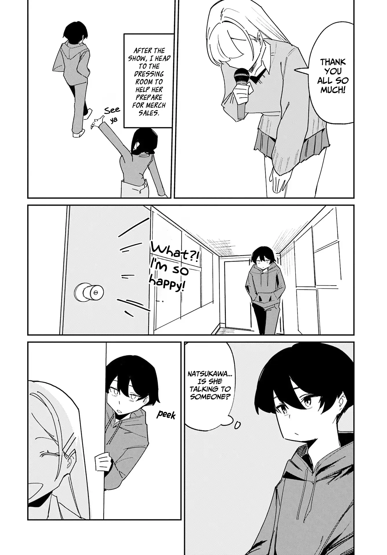 Chika Idol wo Kage de Sasaeru Ore Chapter 16 - page 19