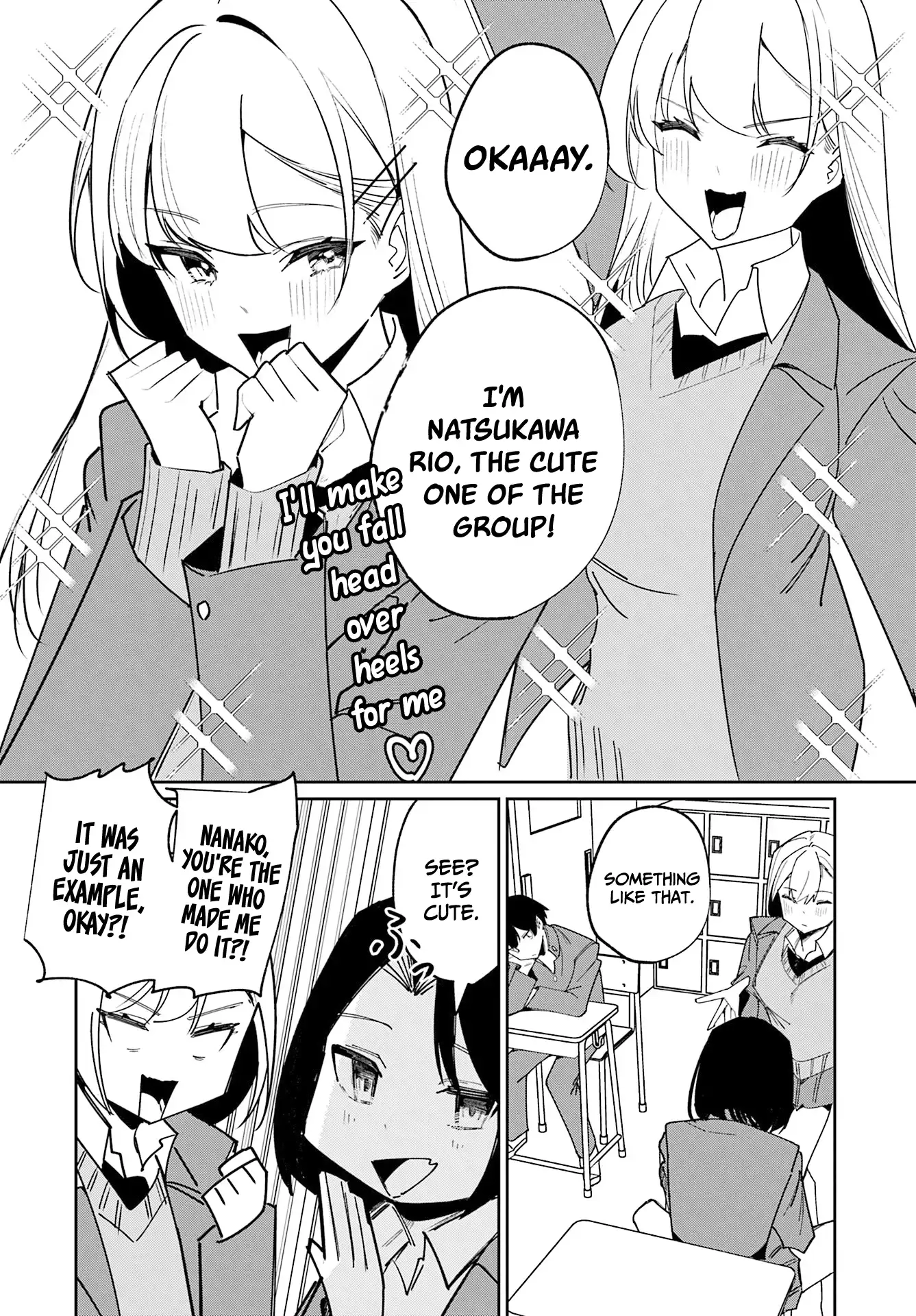 Chika Idol wo Kage de Sasaeru Ore Chapter 16 - page 9