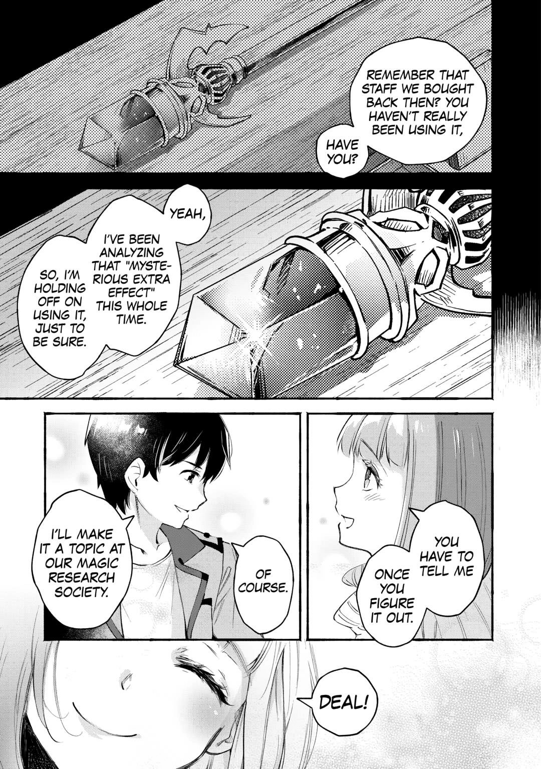 Ochikobore “1” Mahou Tsukai Wa, Kyou Mo Muishiki Ni Cheat Wo Tsukau Chapter 39 - page 11