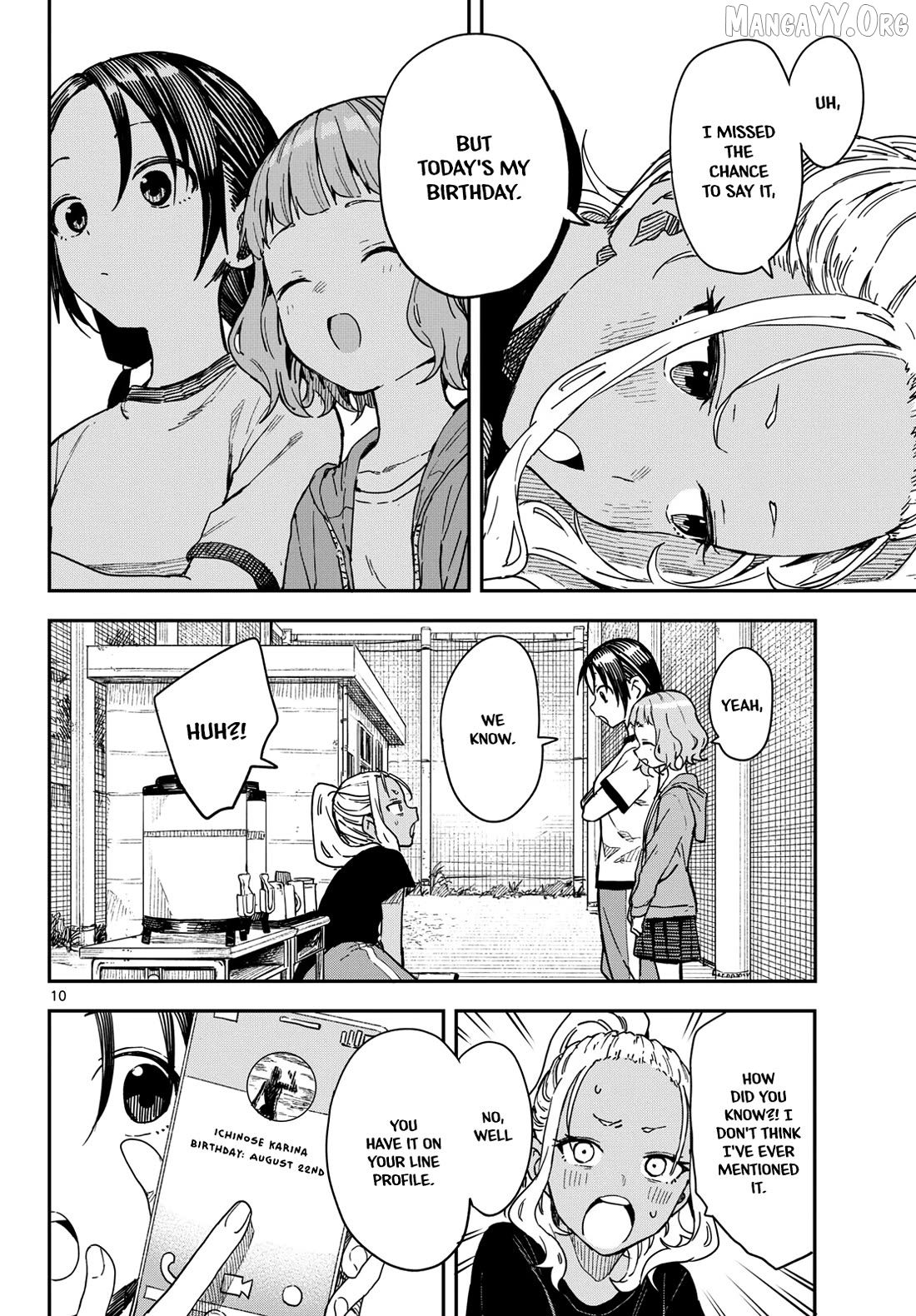 Mane Mane Nichi Nichi Chapter 57 - page 10
