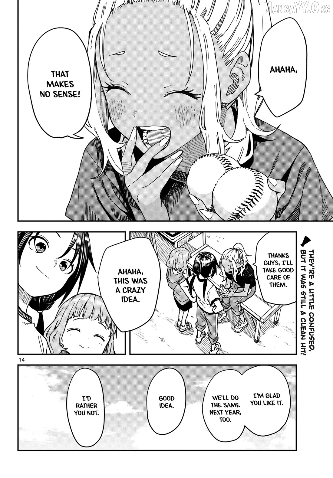 Mane Mane Nichi Nichi Chapter 57 - page 14