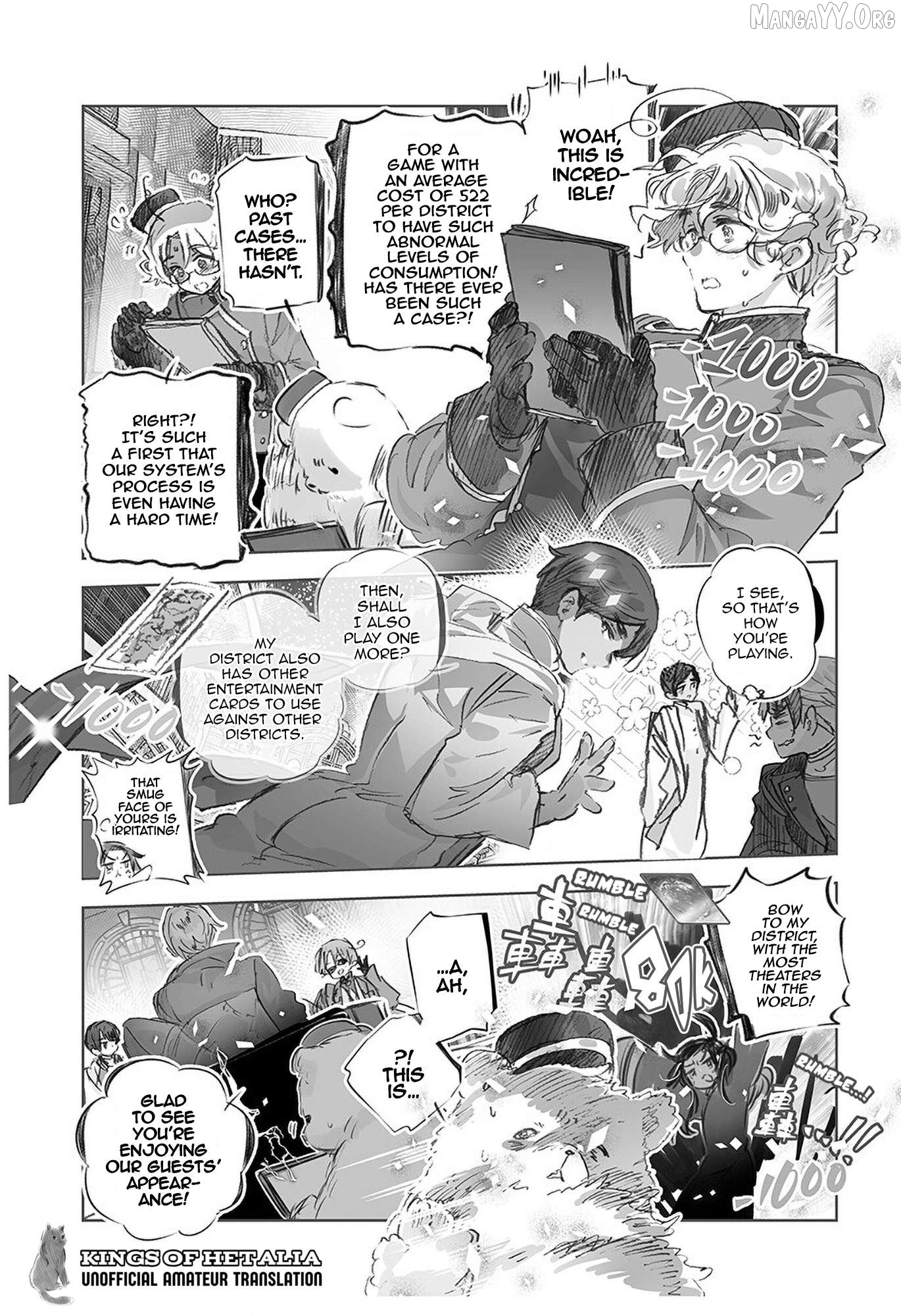 Hetalia Gangsta Chapter 54 - page 4