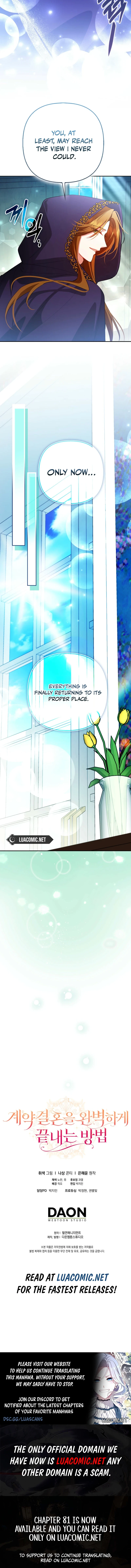 How to Perfectly End a Contract Marriage Chapter 78 - page 9